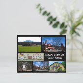 Helen, Georgia Alpine Village briefkaart (Staand voorkant)