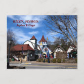 Helen, Georgia Alpine Village briefkaart (Voorkant)