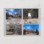 Helen, Georgia Alpine Village Briefkaart (Voorkant)