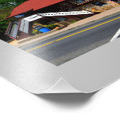 Helen, Georgia Alpine Village fotoprint Foto Afdruk (Hoek)