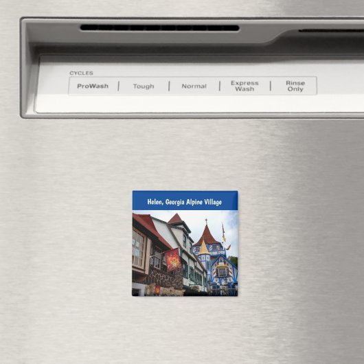 Helen, Georgia Alpine Village Magneet (Insitu (Vaatwasser))