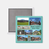 Helen, Georgia Alpine Village magnet (Voorkant / Achterkant)