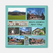 Helen, Georgia Alpine Village magnet (Voorkant)
