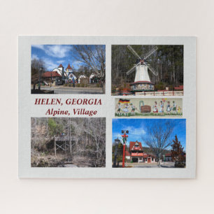 Helen, Georgia Alpine Village puzzle Legpuzzel