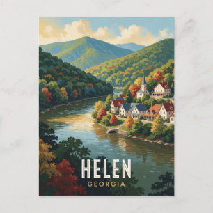 Helen Georgia Blue Ridge Reizen Briefkaart