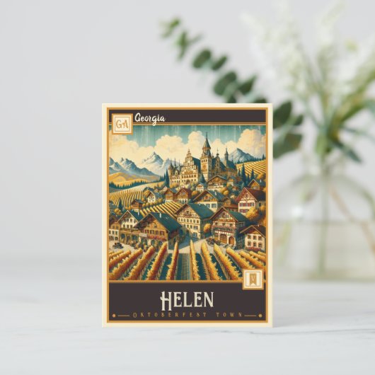 Helen, Georgia |  Briefkaart (Staand voorkant)