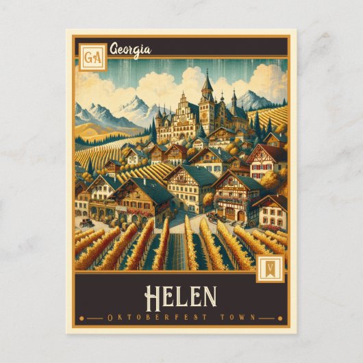 Helen, Georgia |  Briefkaart (Voorkant)