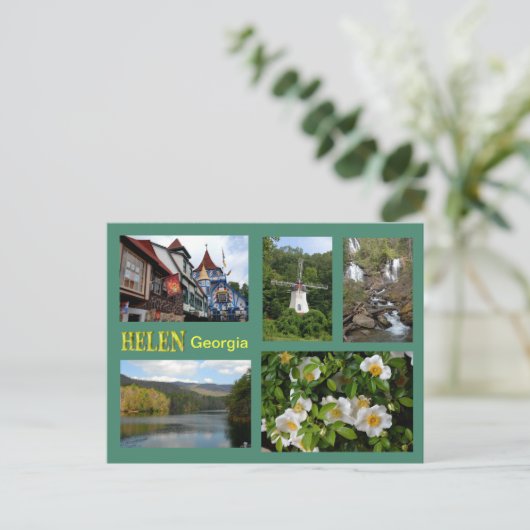 Helen, Georgia Briefkaart (Staand voorkant)