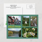Helen, Georgia Briefkaart (Voorkant / Achterkant)