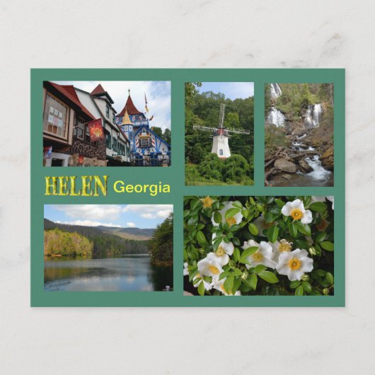 Helen, Georgia Briefkaart (Voorkant)