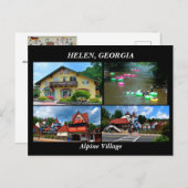 Helen, Georgia Briefkaart (Voorkant / Achterkant)