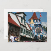 Helen Georgia GA Afbeelding Briefkaart (Voorkant / Achterkant)