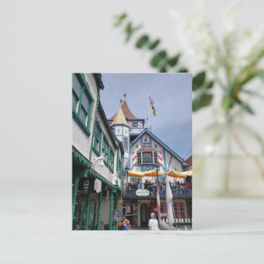 Helen Georgia German Town Briefkaart (Staand voorkant)