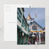 Helen Georgia German Town Briefkaart (Voorkant / Achterkant)