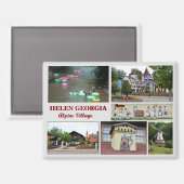 Helen, Georgia magneet (Voorkant / Achterkant)