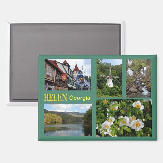 Helen Georgia Magnet (Voorkant / Achterkant)