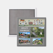 Helen, Georgia Magnet (Voorkant / Achterkant)