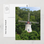 helen georgia windmolen briefkaart (Voorkant / Achterkant)