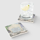 Helen, Georgia, zuster City Marble Onderzetters (Zijkant)