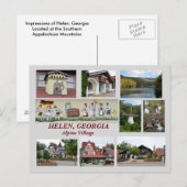 Helen. Georgië Briefkaart (Voorkant / Achterkant)