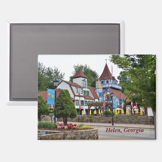 Helen. Georgische magneet (Voorkant / Achterkant)