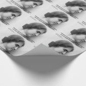 Helen Keller & beroemd doof/Blind Citaat Cadeaupapier (Hoek)