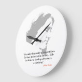 Helen Keller citaat over veiligheid Grote Klok (Hoek)