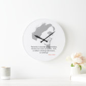 Helen Keller citaat over veiligheid Grote Klok (Huis)