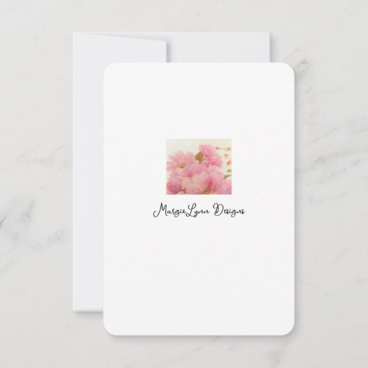 Helen Keller citeert over gelukkige platte Kaart (Achterkant)