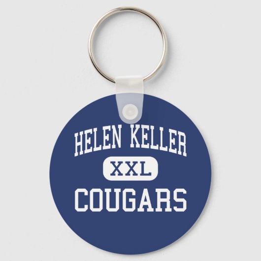 Helen Keller Cougars Middle Easton Sleutelhanger (Voorkant)