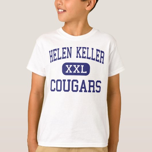 Helen Keller Cougars Middle Easton T-shirt (Voorkant)