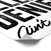 Helen Keller Denier Ain't No Way Funny Retro Meme Poster (Hoek)