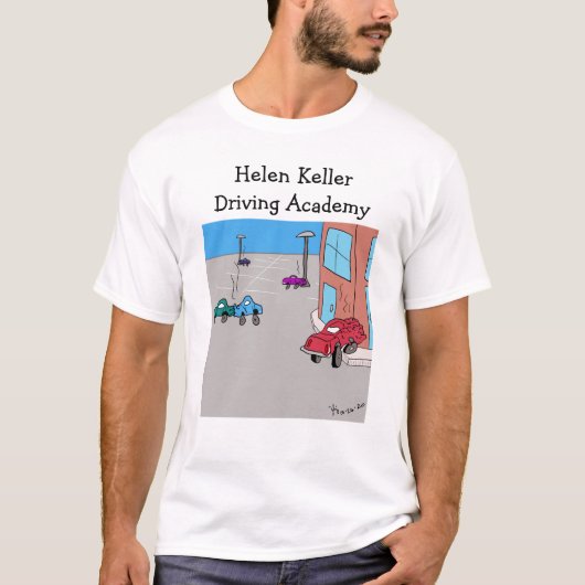 Helen Keller Driving Academy t-shirt (Voorkant)