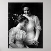 Helen Keller en Anne Sullivan Portrait - 1909 Poster (Voorkant)