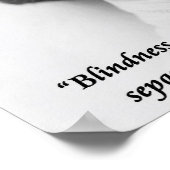 Helen Keller en beroemd Blind/doaf Poster (Hoek)