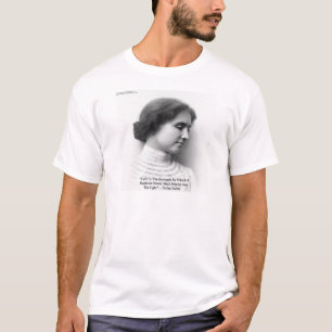 Helen Keller "Faith/Strength" Wisdom Quote Gifts T-shirt