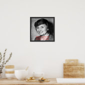 Helen Keller Faith Wisdom Quote Poster (Keuken)