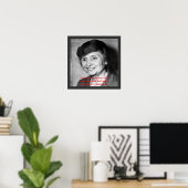 Helen Keller Faith Wisdom Quote Poster (Thuiskantoor)