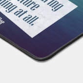 Helen Keller Inspirerend quote "Adventure" Bureaumat (Hoek)