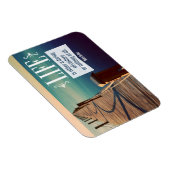 Helen Keller Inspirerend quote "Adventure" Flexi Magneet (Rechterzijde)