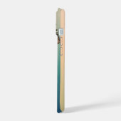 Helen Keller Inspirerend quote "Adventure" iPhone 15 Case (Linkerkant)