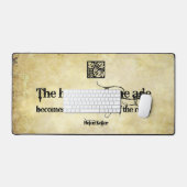 Helen Keller Inspirerend Quote Heresy van een leef Bureaumat (Keyboard & Muis)