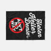 Helen Keller Meme, Denier Joke, Funny History Sati Fleece Deken (Voorkant (Horizontaal))