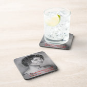 Helen Keller met visie wijsheid citaat Drankjes Onderzetter (Rechterzijde)