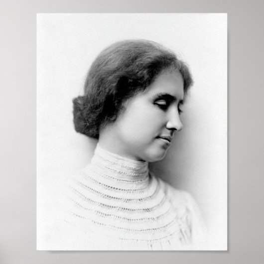 Helen Keller Portrait Poster (Voorkant)