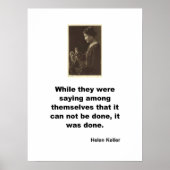 Helen Keller Poster (Voorkant)