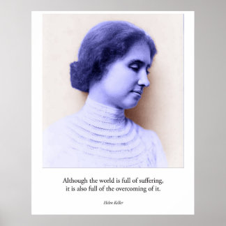 Helen Keller Poster