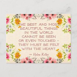Helen Keller Quote Briefkaart