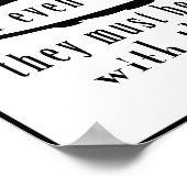 Helen Keller Quote Poster (Hoek)