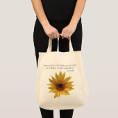 Helen Keller Sunflower Quote Tas (Voorkant (product))